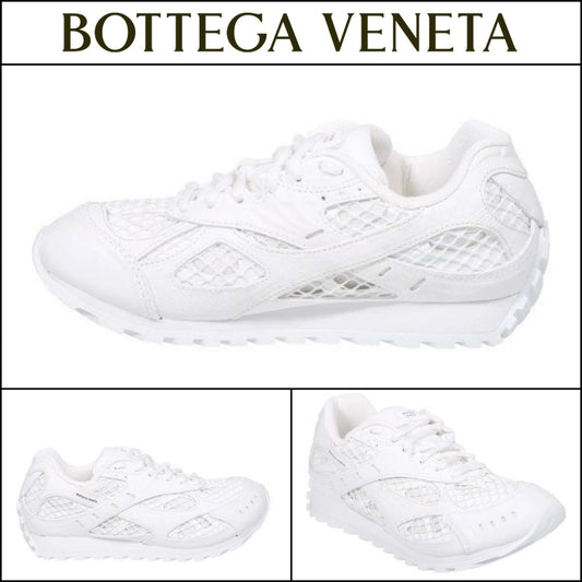 ◆BOTTEGA VENETA◆ Orbit Mesh Sneakers White