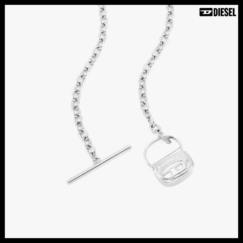 【DIESEL】DX1593040 Bag Charm Necklace
