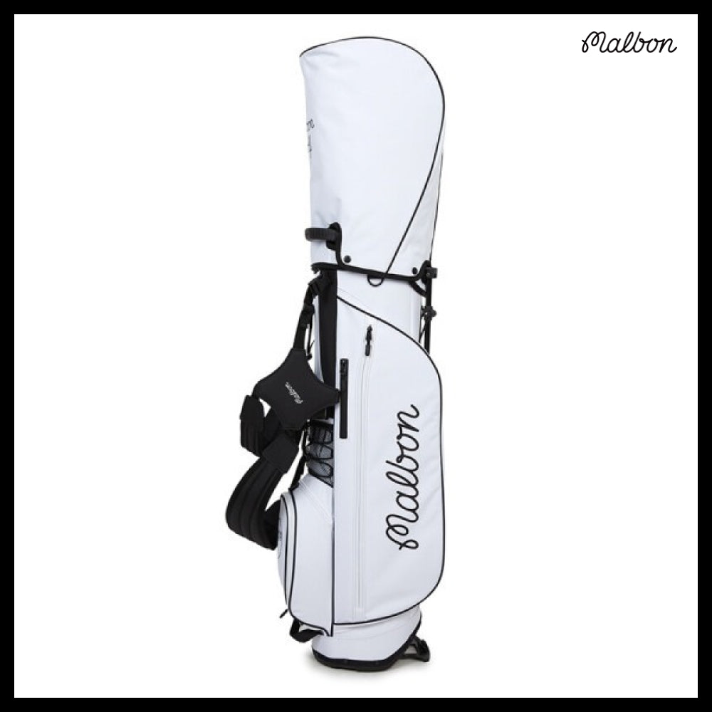 【Malbon Golf】Caddie Bag White