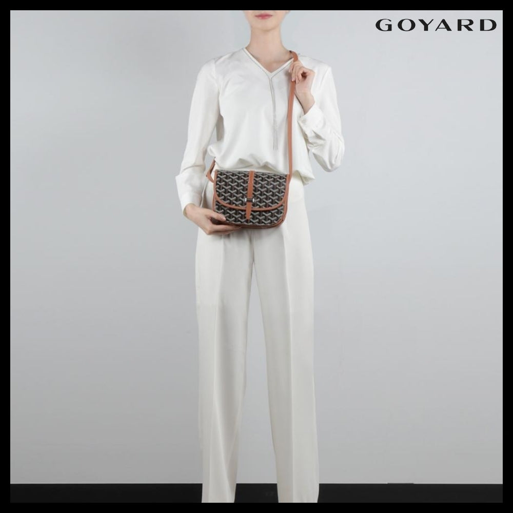 ◆韓国百貨店仕入 GOYARD◆BELVEDERE PM CROSSBODY BAG BLACK