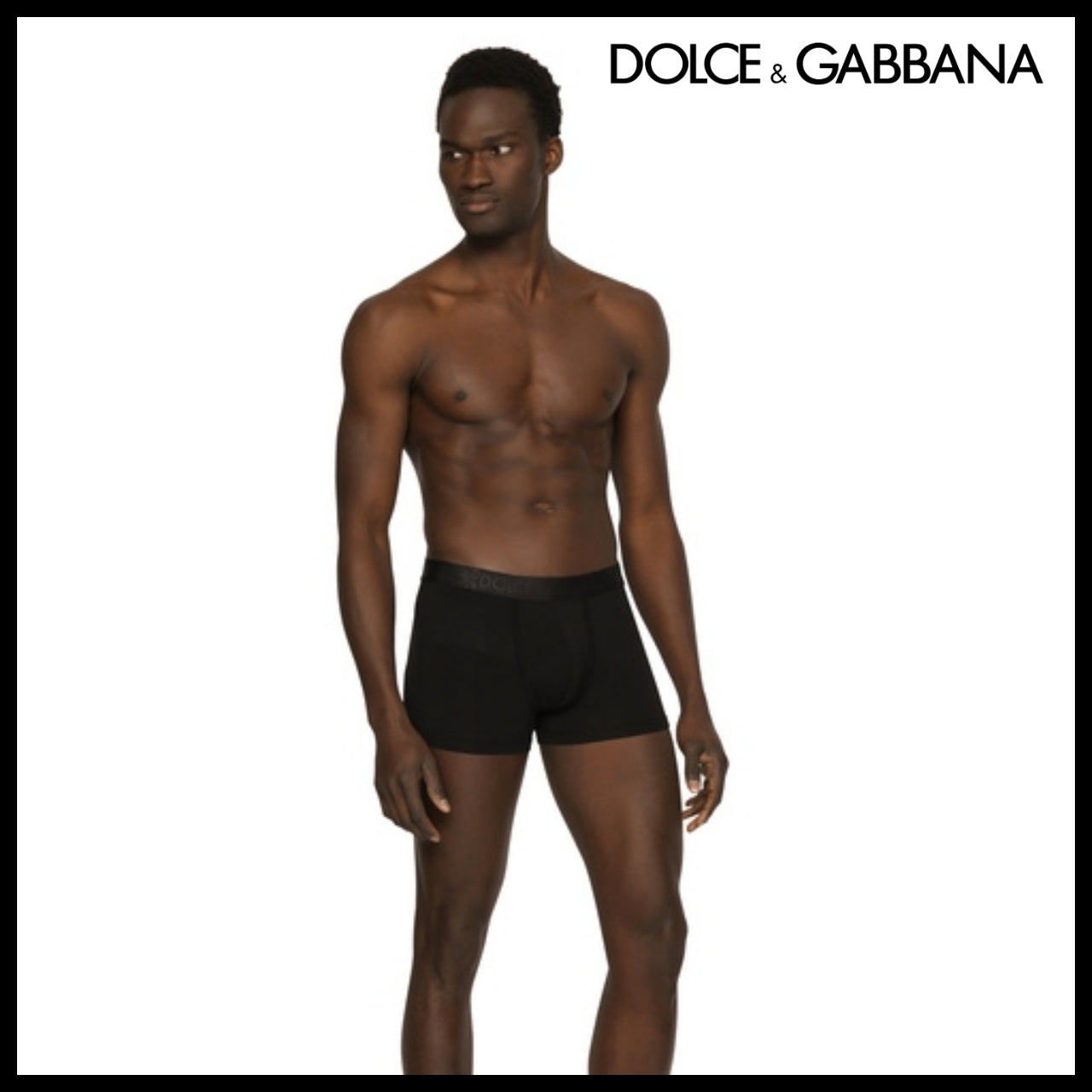 【Dolce & Gabbana】TWO-WAY STRETCH COTTON BASIC BOXERS