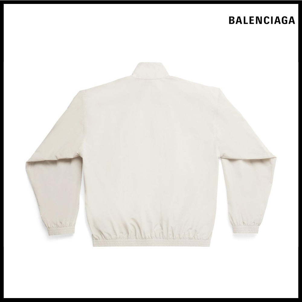 【BALENCIAGA】Minimal Tracksuit Jacket Beige