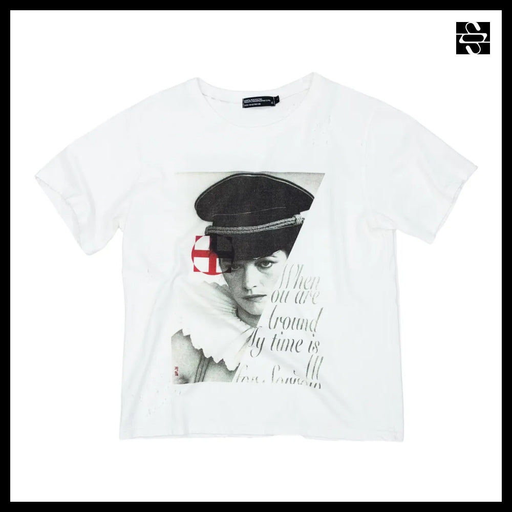 【SUNDAYOFFCLUB】The Night Porter Distressed T Shirt