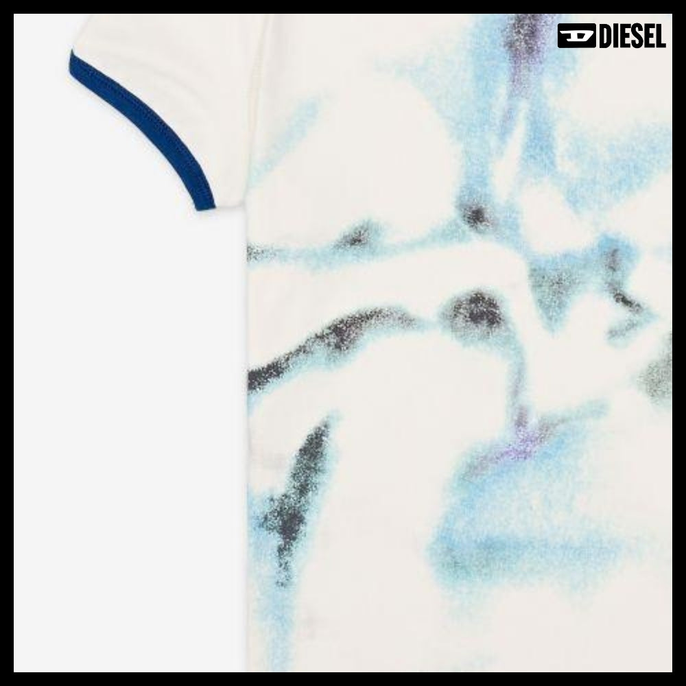 【DIESEL】T-Uncutie Long-S1 Short Sleeve T-Shirt - Off White