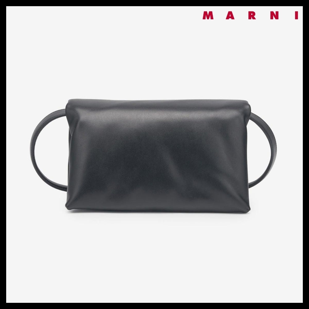 【MARNI】プリズマ スモール ショルダーバッグ - ブラック