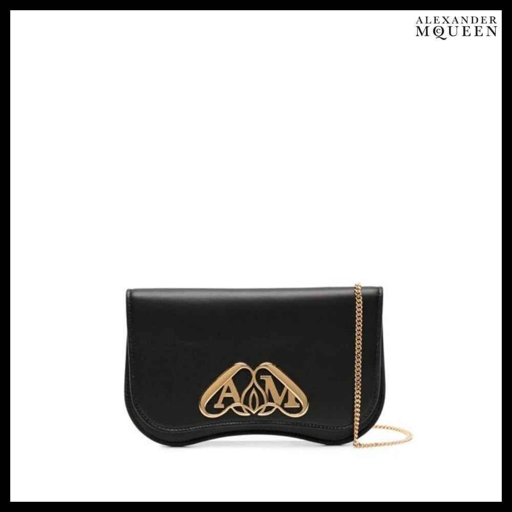 【Alexander Mcqueen】Seal Phone Mini Chain Bag