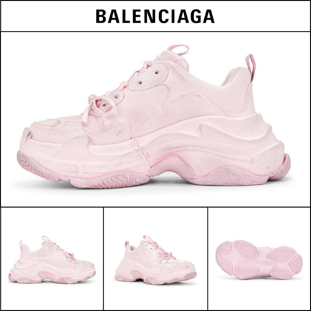 ★BALENCIAGAアウトレット セール ★Triple S Sneakers Pink