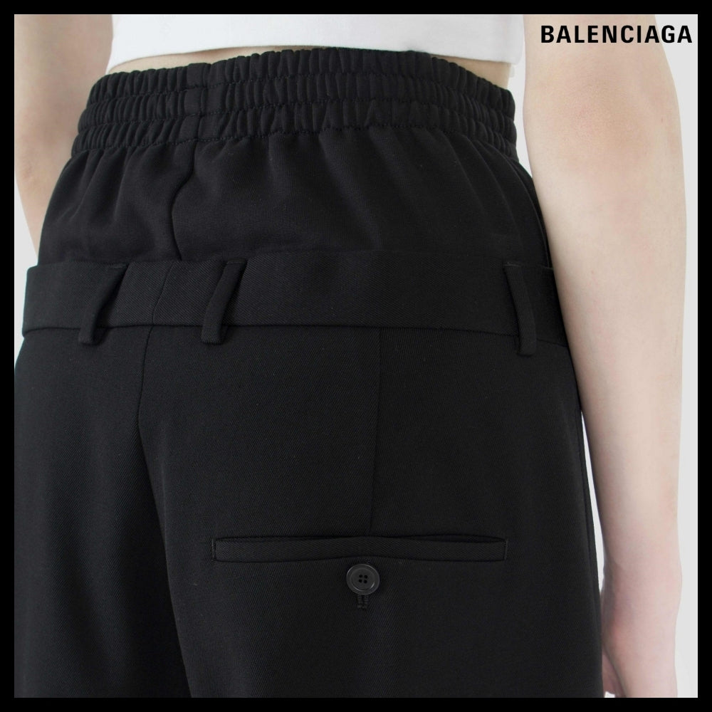 【BALENCIAGA】Hybrid Tailoring Pants Black