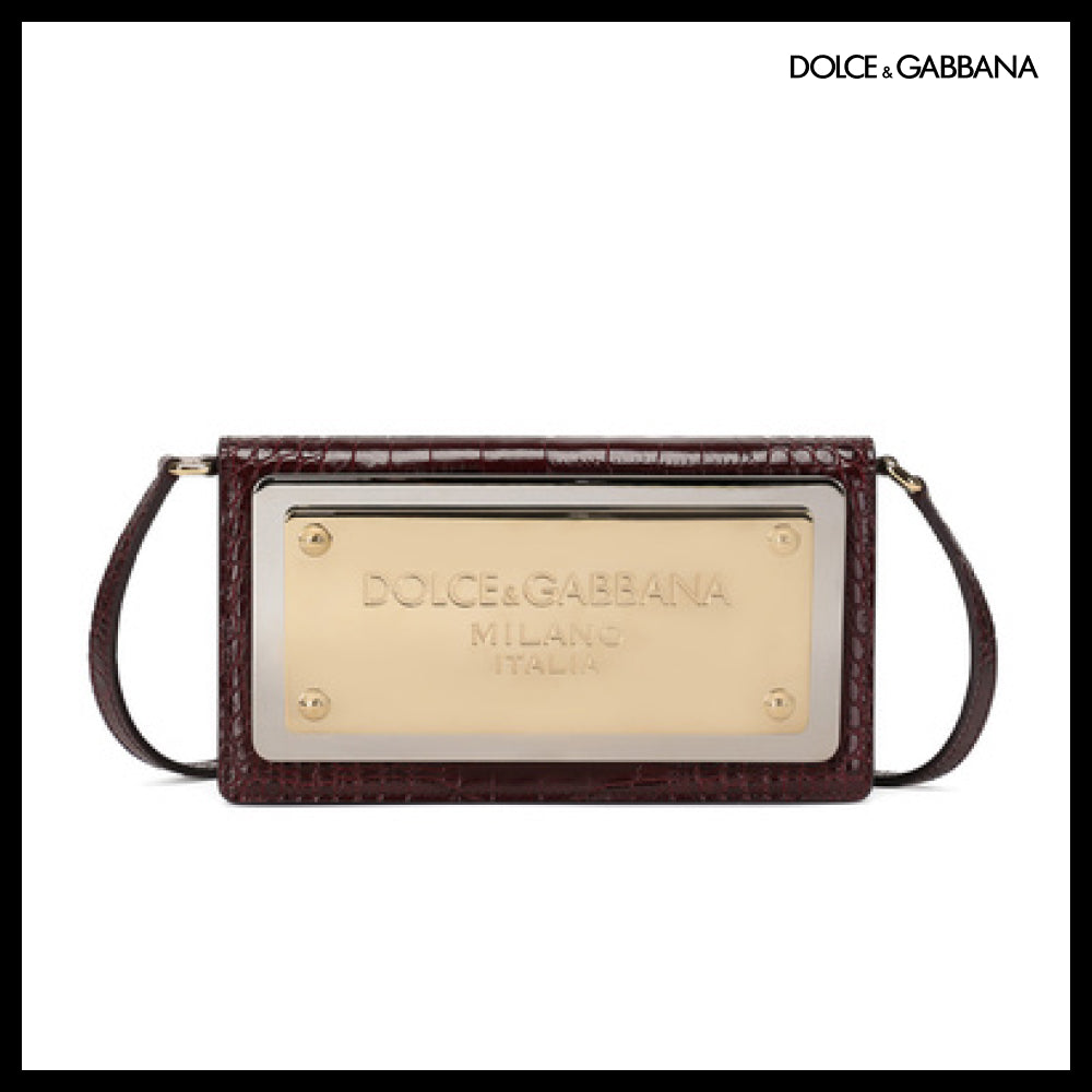 ★Dolce&Gabbanaアウトレット セール ★Calfskin Cell Phone Bag