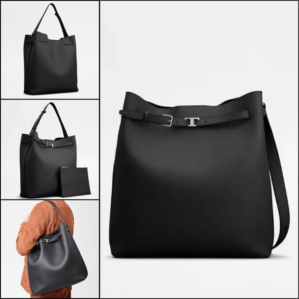 【Tod's】Medium Hobo Bag Soft Leather