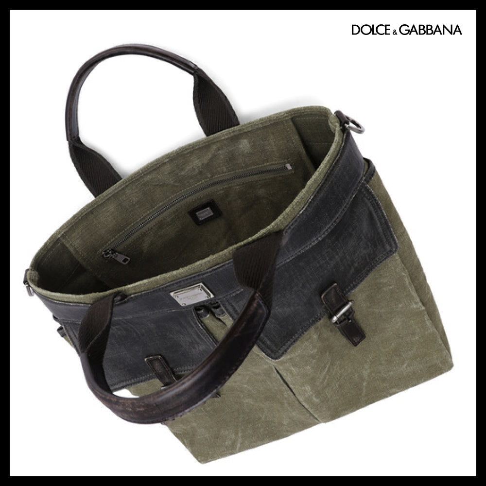 ★Dolce&Gabbanaアウトレット セール ★Canvas Shopper