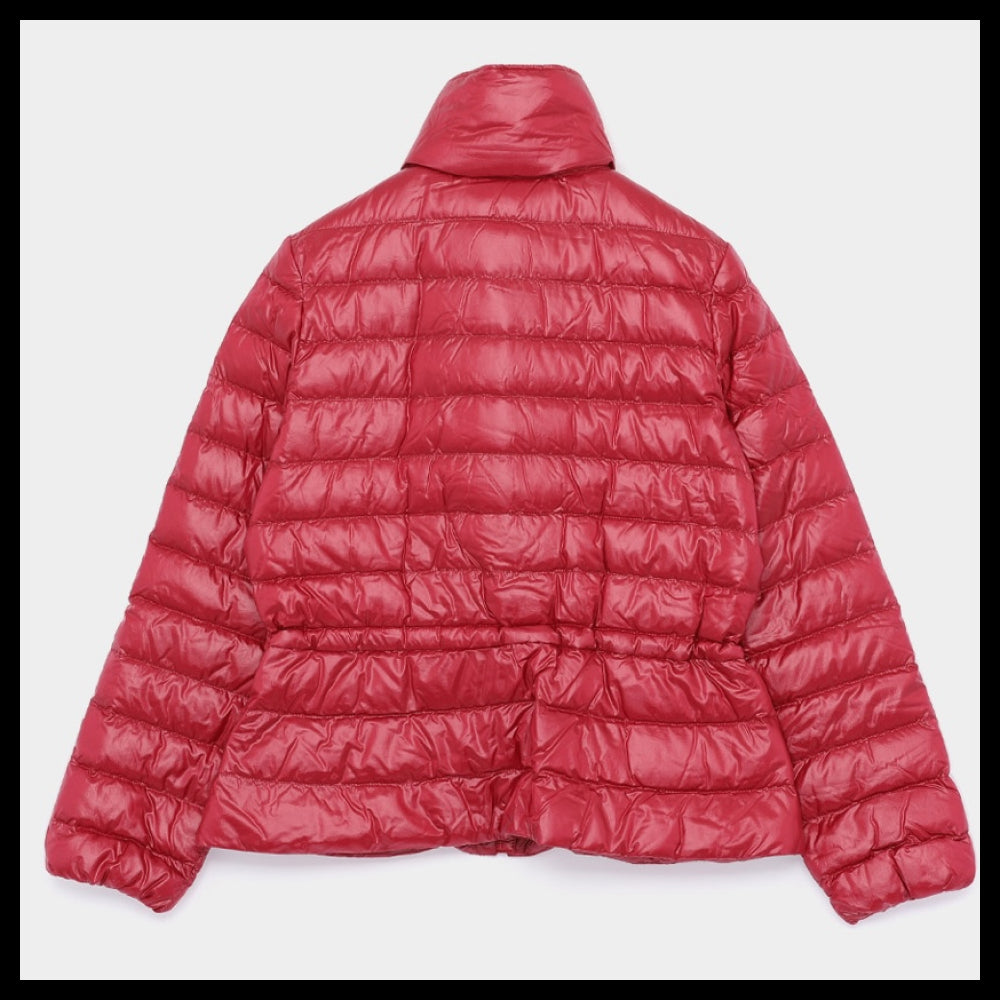 【MONCLER】Patch logo hooded padded girls jacket