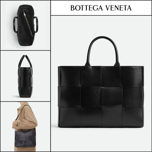 ◆BOTTEGA VENETA◆ARCO TOTE BAG BLACK