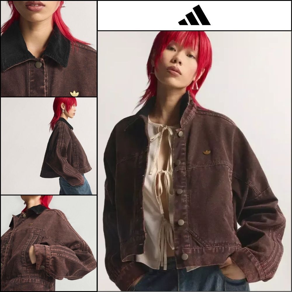 【adidas】Canvas Track Top Jacket