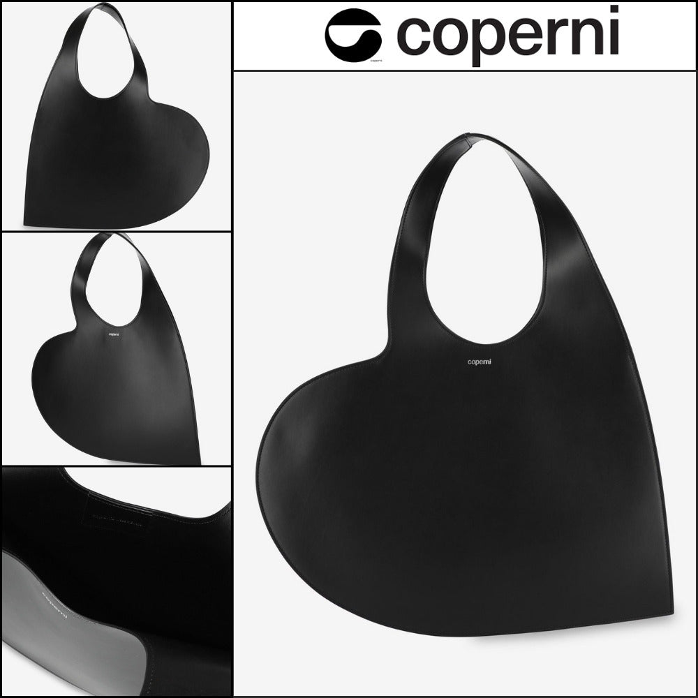 【Coperni】Heart Tote Bag Black