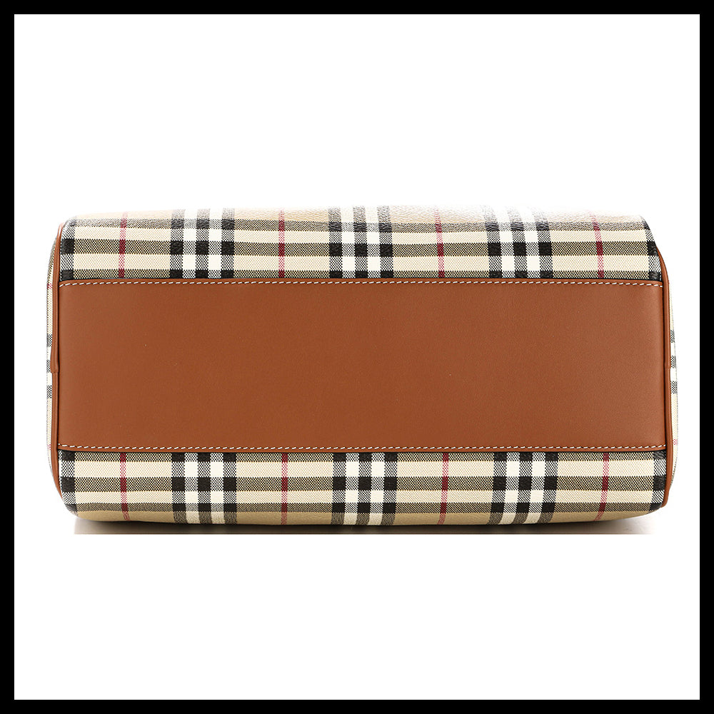 【Burberry】Women’s Bowling Tote Bag bowling tote