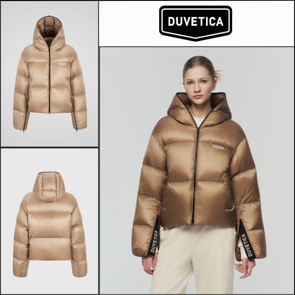 【DUVETICA】Bellatrix N Beige Womens Down Jacket