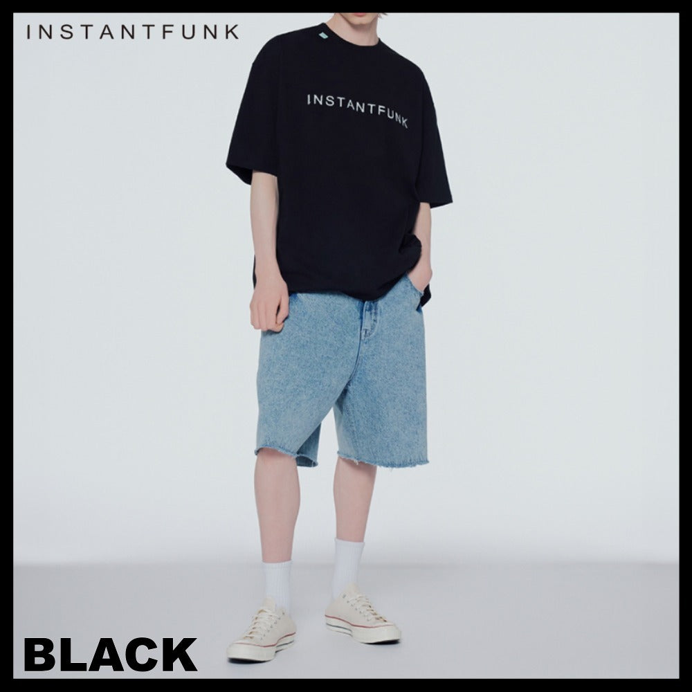 【INSTANTFUNK】VINTAGE LOGO T-SHIRTS 4COLOR