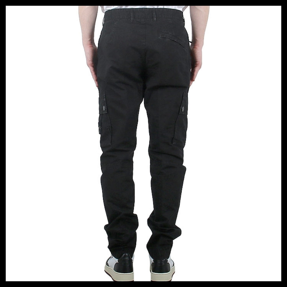 【STONE ISLAND】 Wappen Patch Cargo Pants