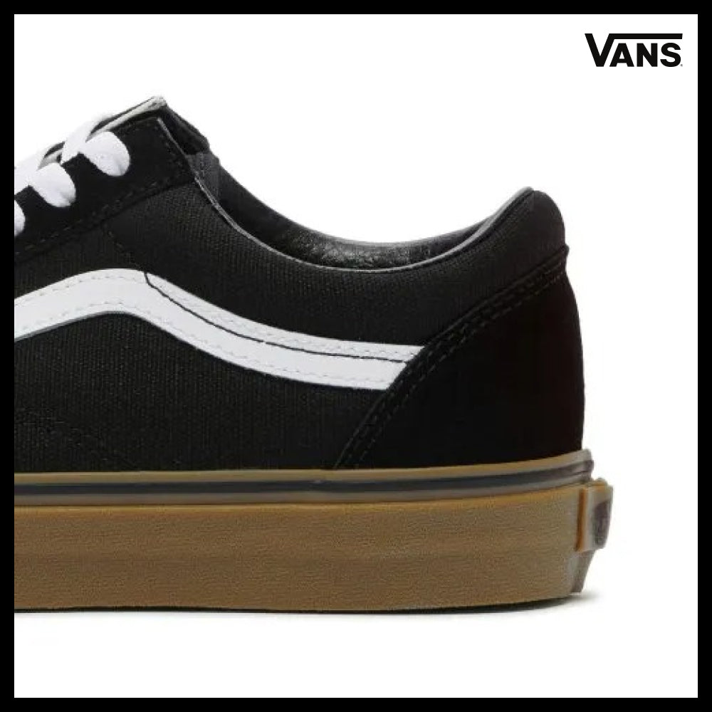 【VANS】Old Skool Gum Black White