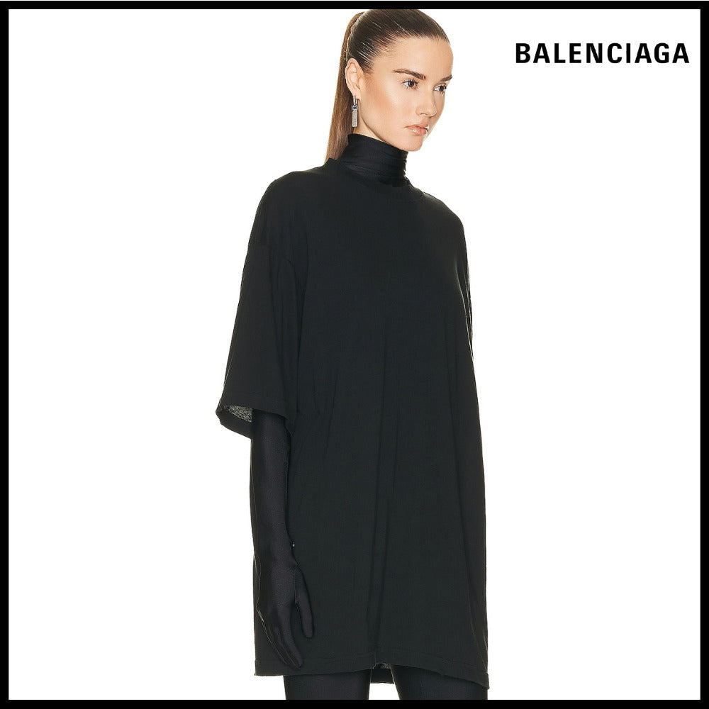 【BALENCIAGA】Medium Fit T-Shirt Black