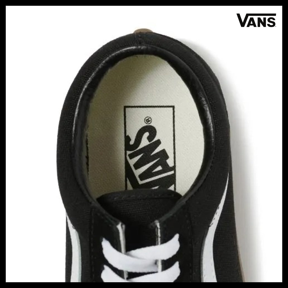 【VANS】Old Skool Gum Black White