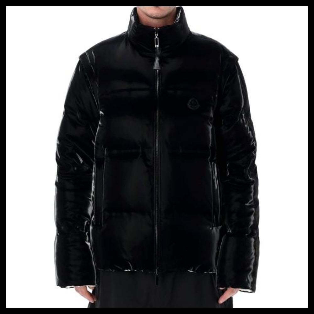 【MONCLER】White & Black Puffer Jacket
