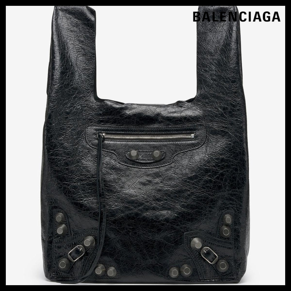 【BALENCIAGA】LE CARGO SHOPPER TOTE BAG - BLACK