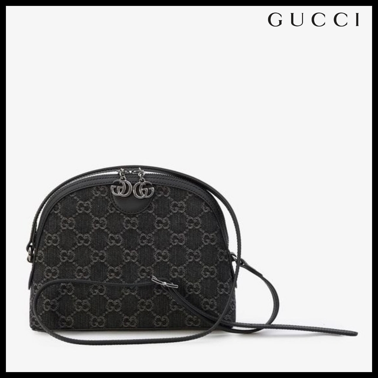 【GUCCI】Grey Shoulder Bag