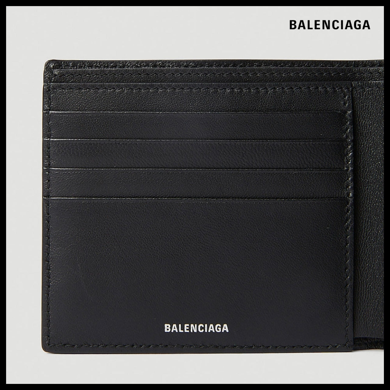 【BALENCIAGA】Le Cagole Square Folded Bi-Fold Wallet