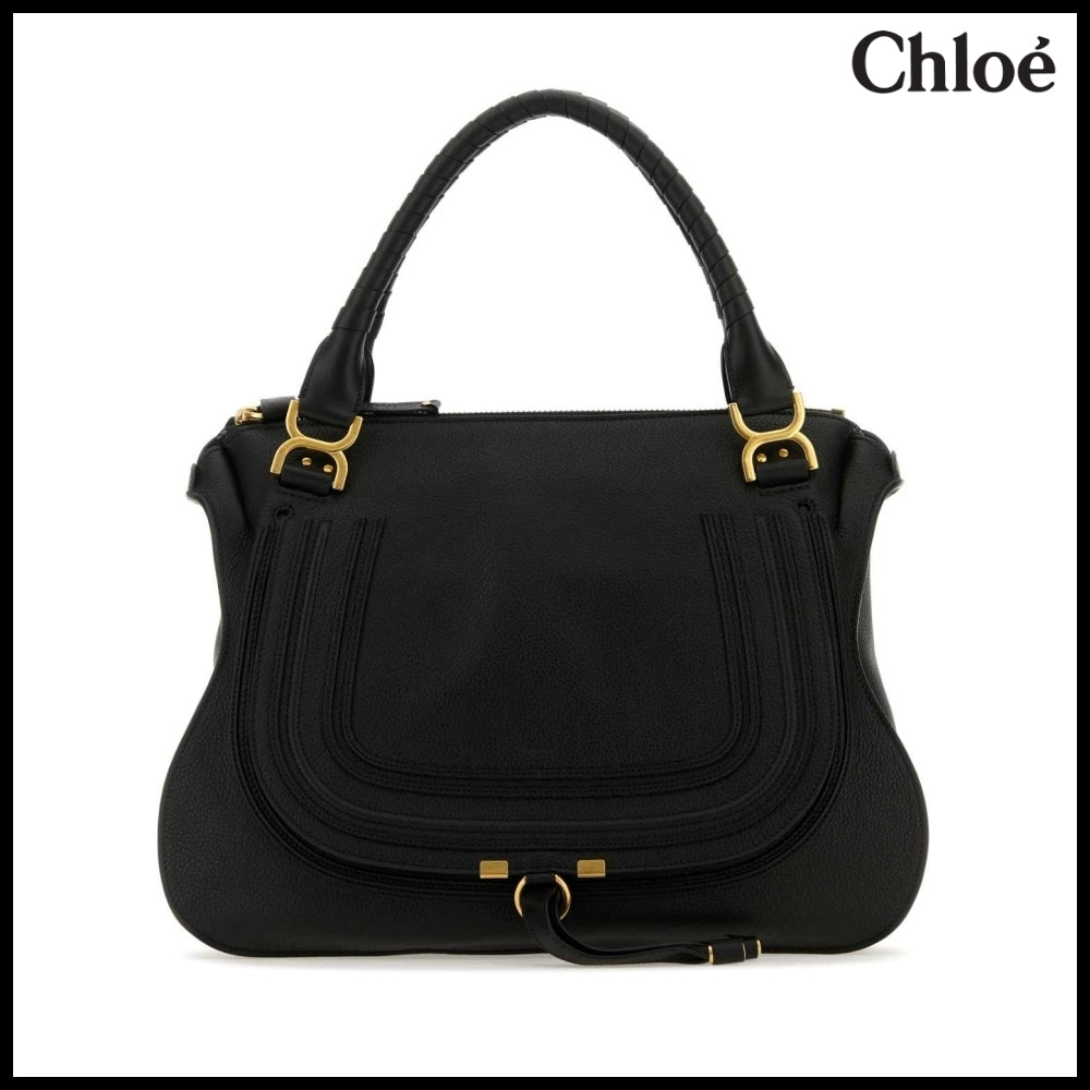 【Chloe】Marcie Large Double Carry Black