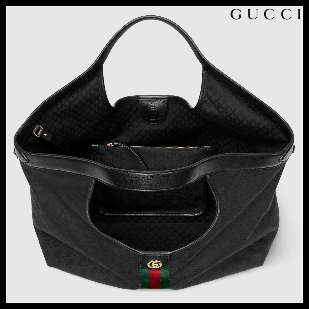【GUCCI】Giglio Large Tote Bag