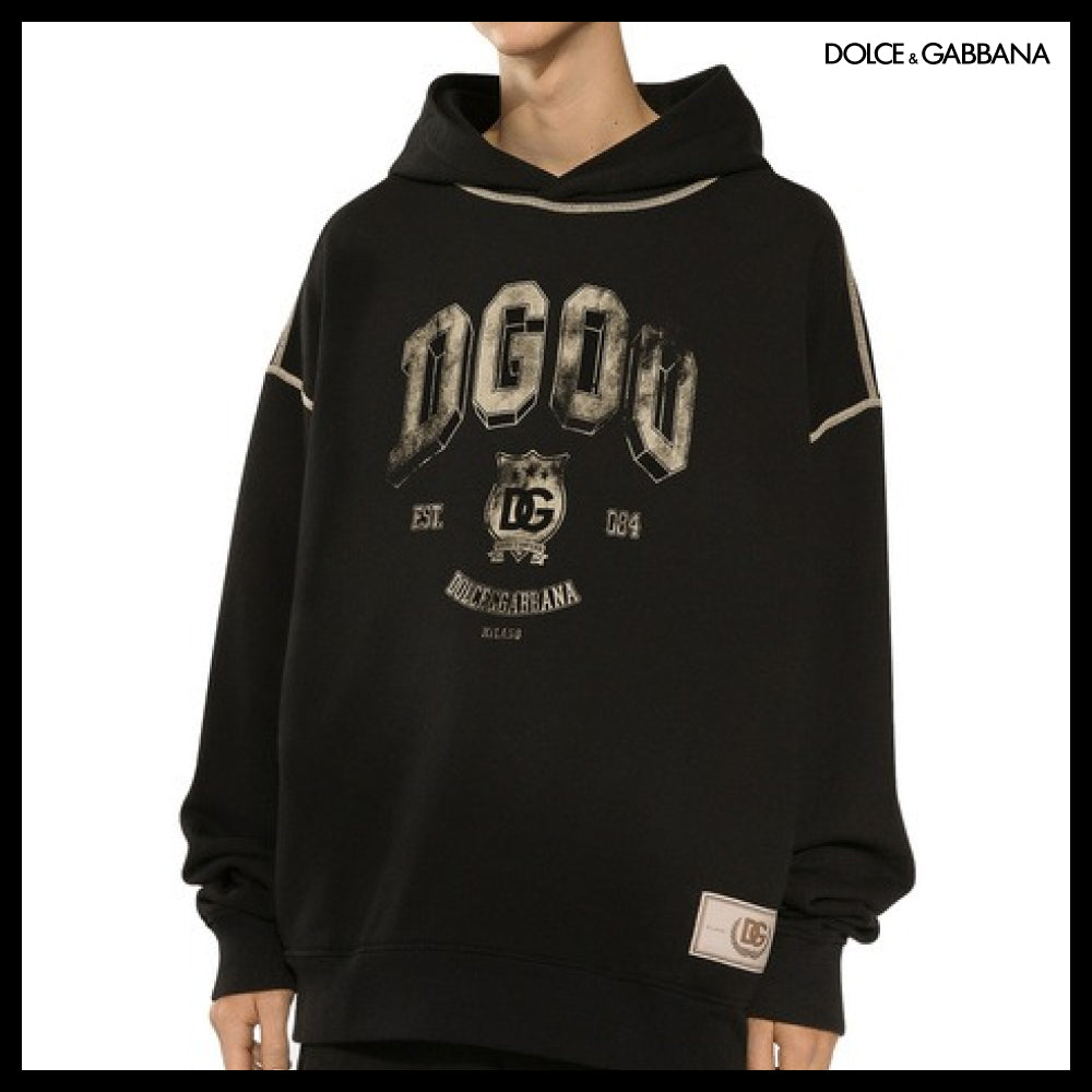【Dolce & Gabbana】OVERSIZE HOODIE WITH LOGO