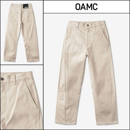 ◆OAMC◆ ストレート コルテス パンツ ナチュラルホワイト 人気