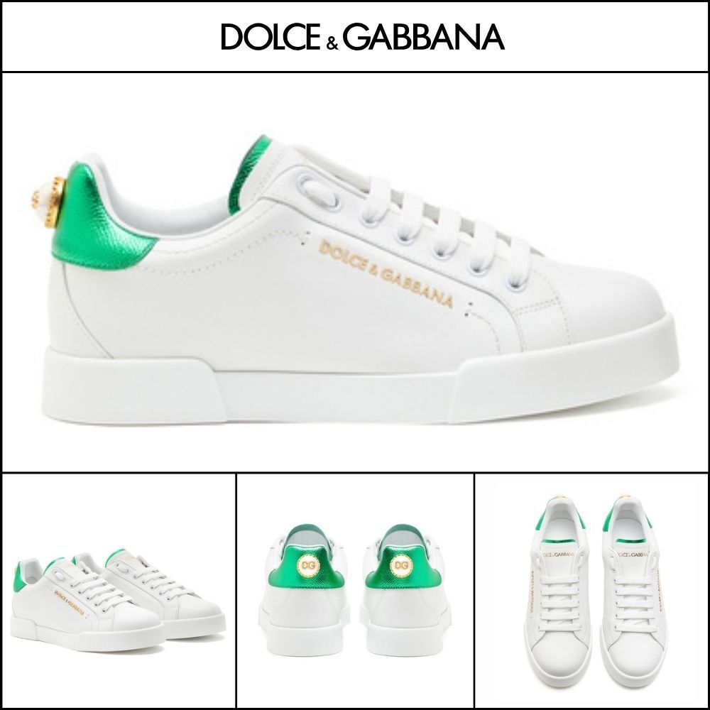 【Dolce & Gabbana】PORTOFINO SNEAKERS IN NAPPA CALFSKIN