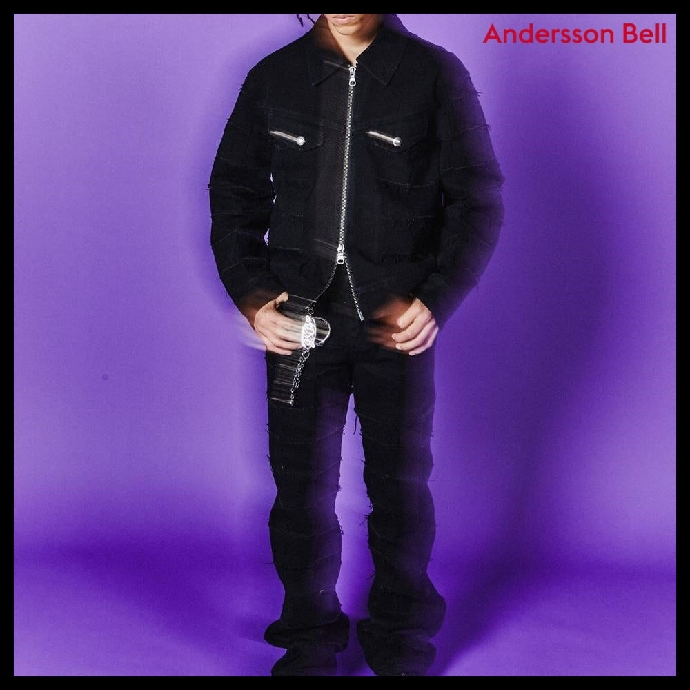 【ANDERSSON BELL】ロゴ ペンダント キーリング (シルバー)