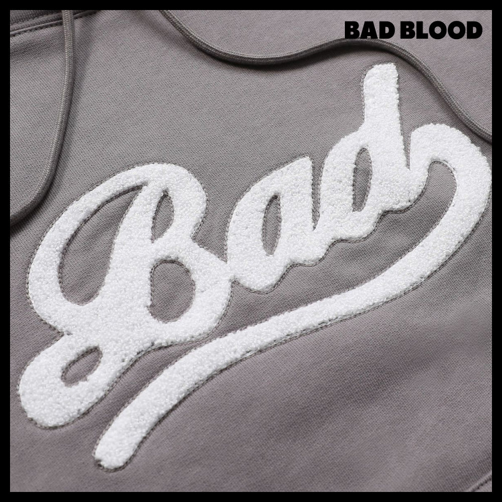 【BADBLOOD】Bad Applique Hoodie 3 Colors