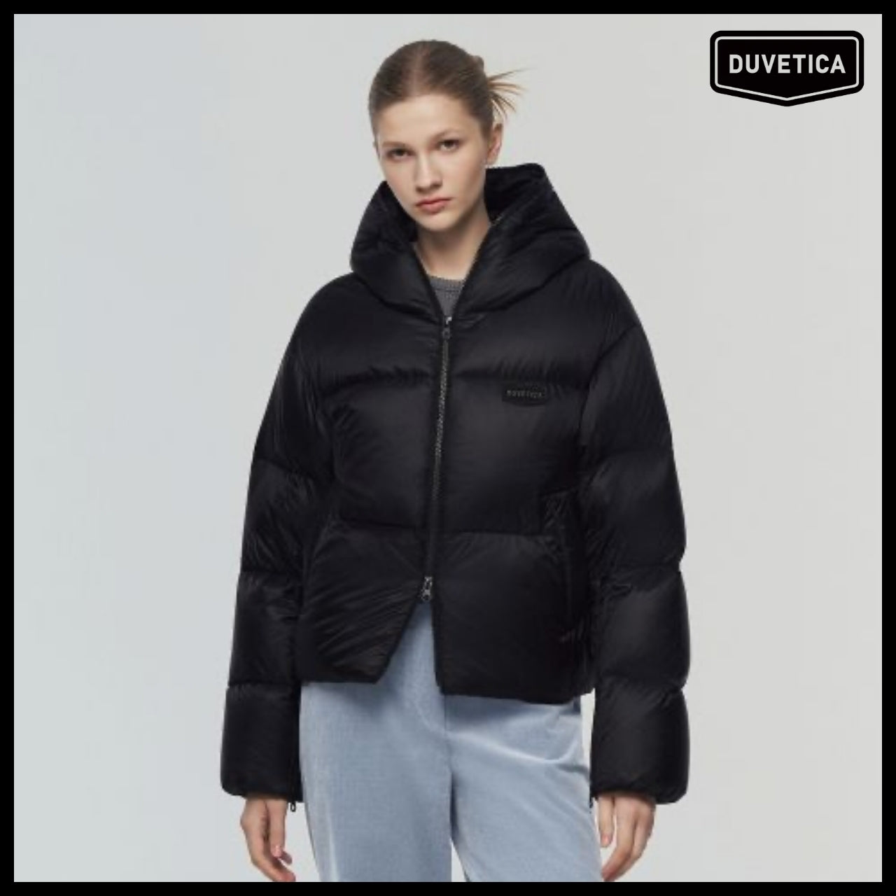 【DUVETICA】Bellatrix N - Black Womens Down Jacket