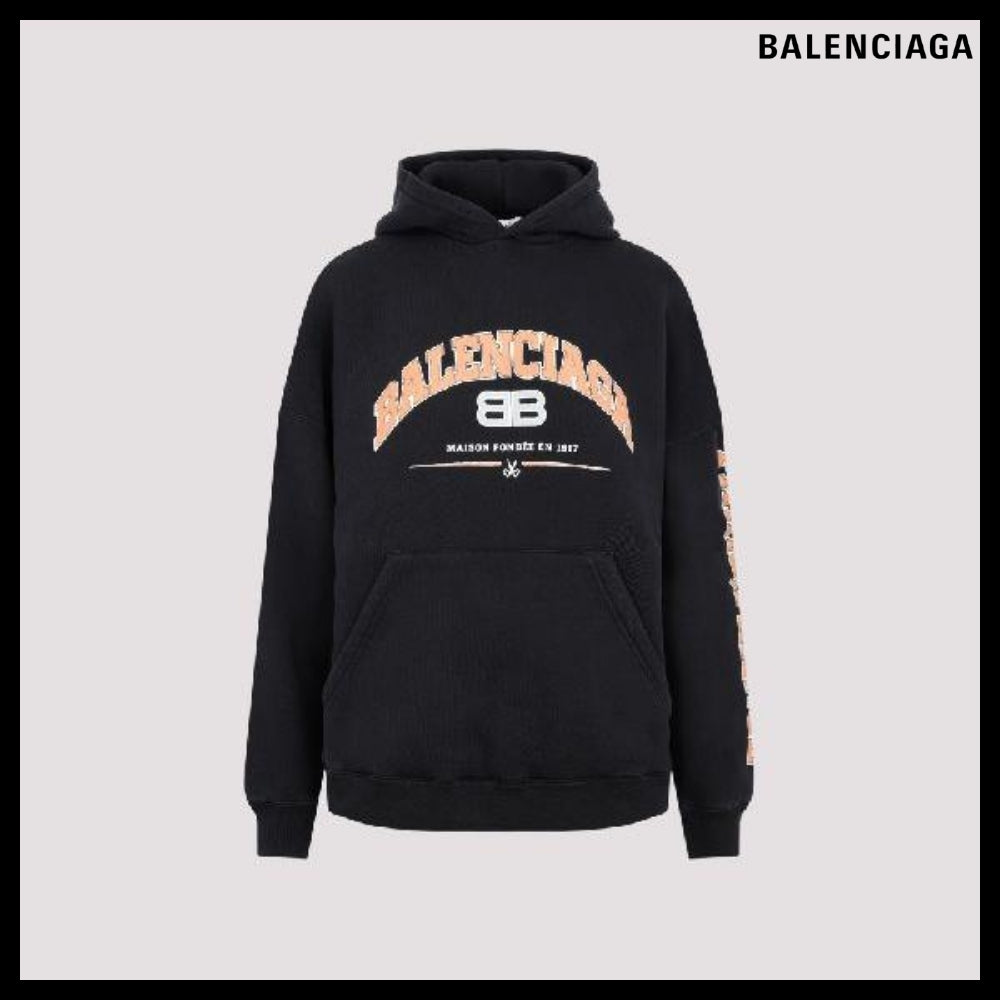 【BALENCIAGA】Wide Fit Maison Balenciaga Hoodie