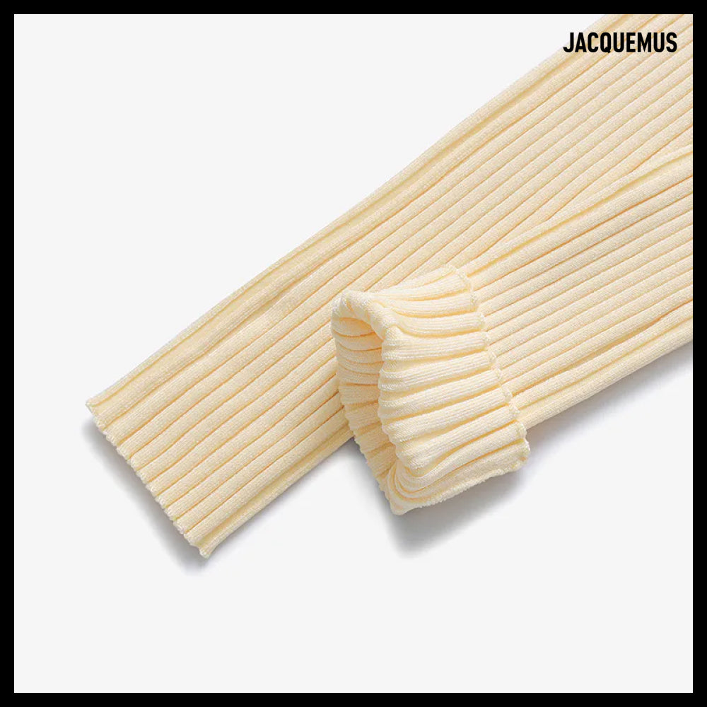【Jacquemus】La Maille Logo Charm Seamless Women’s Cardigan