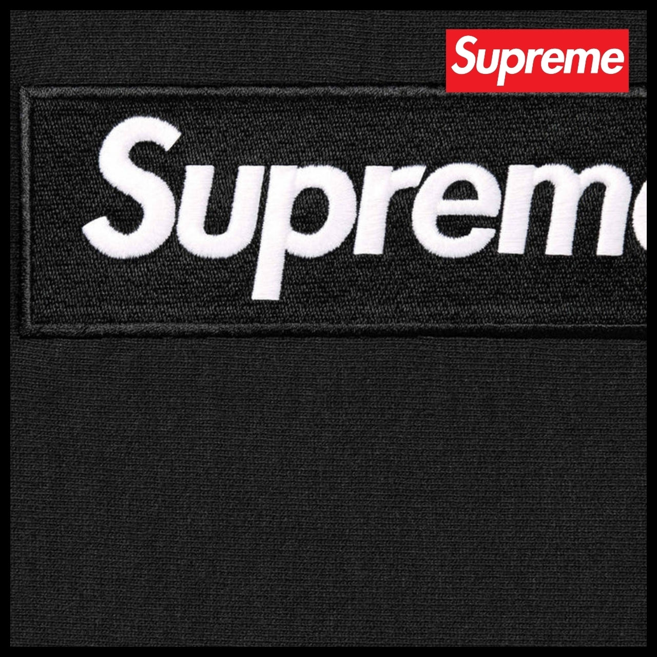 【Supreme】Box Logo Hooded Sweatshirt Black 24FW