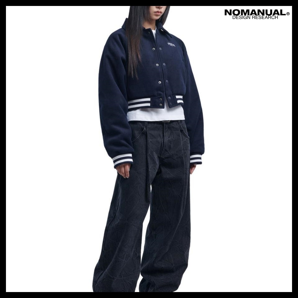 【NOMANUAL】W.S VARSITY JACKET 2 Colors