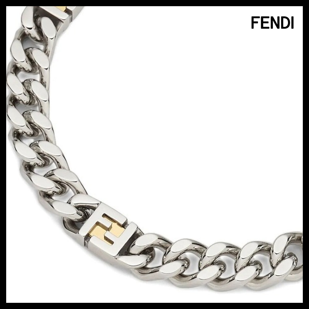【FENDI】Silver Bracelet