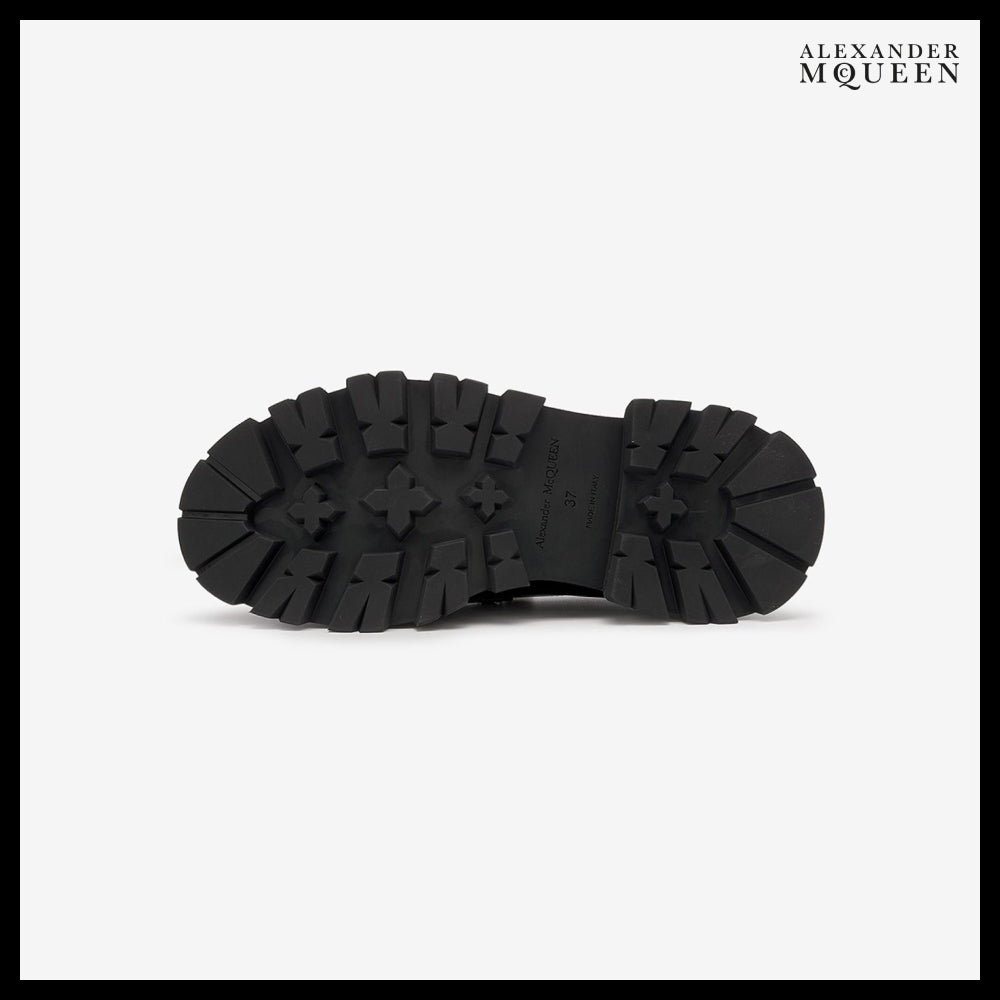 【Alexander Mcqueen】Wander Chunky-Sole Penny Loafers