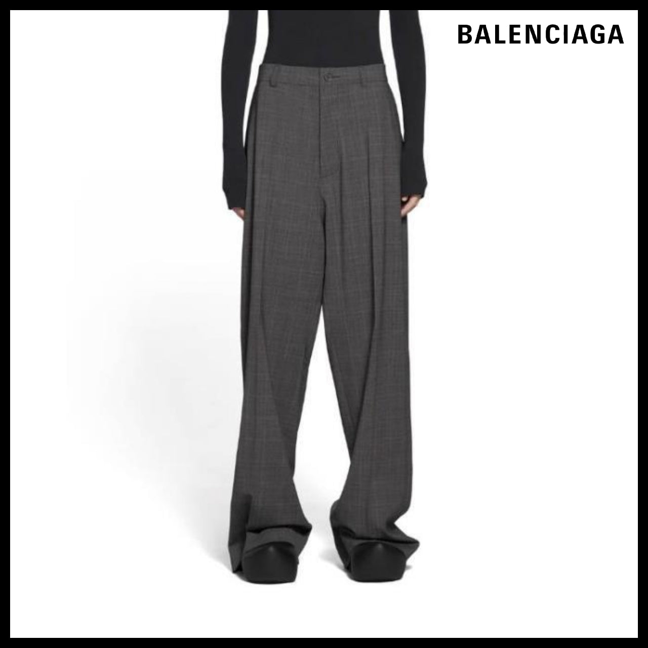 【BALENCIAGA】Tailored Pants Grey
