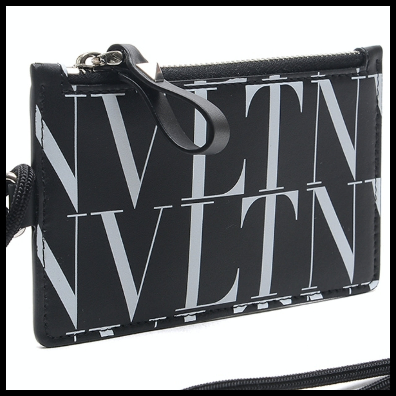 【Valentino】Men's VLTN Strap Card Wallet Logo Streetwear