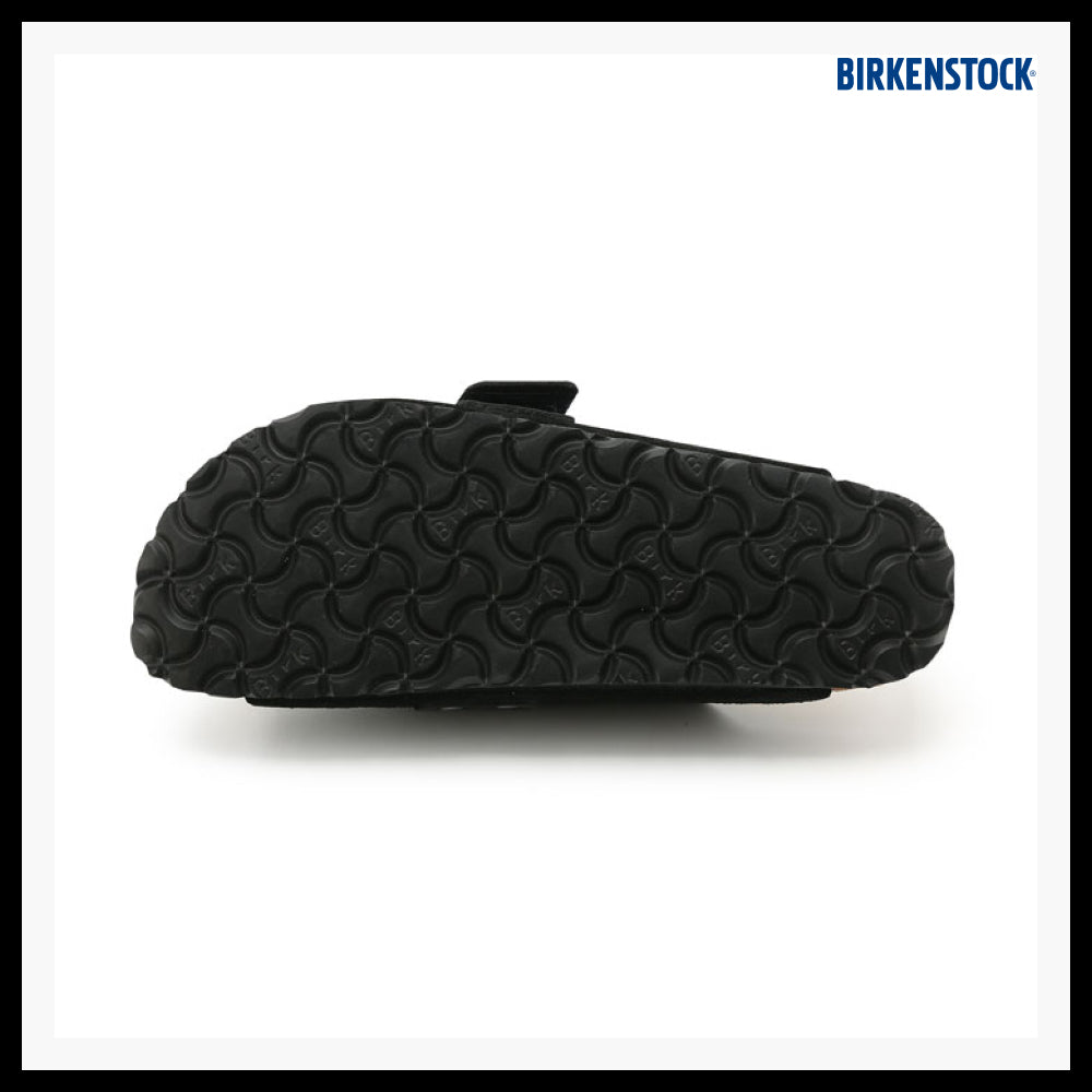 【BIRKENSTOCK】Kyoto Regular Nubuck Suede Leather Black