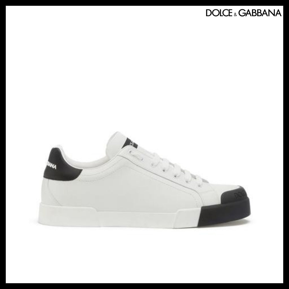 【Dolce & Gabbana】CALFSKIN NAPPA PORTOFINO SNEAKERS