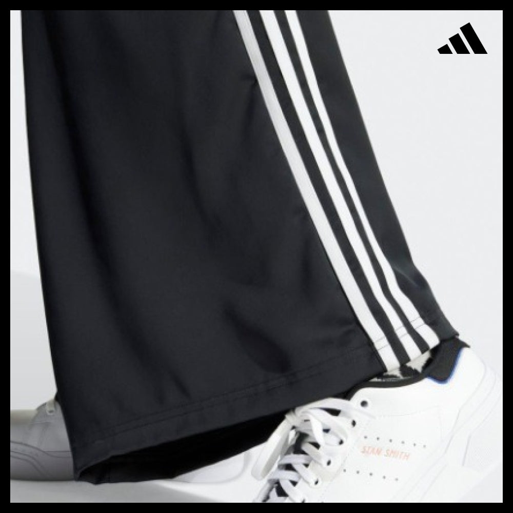 【adidas】Satin Wide-Leg Track Pants