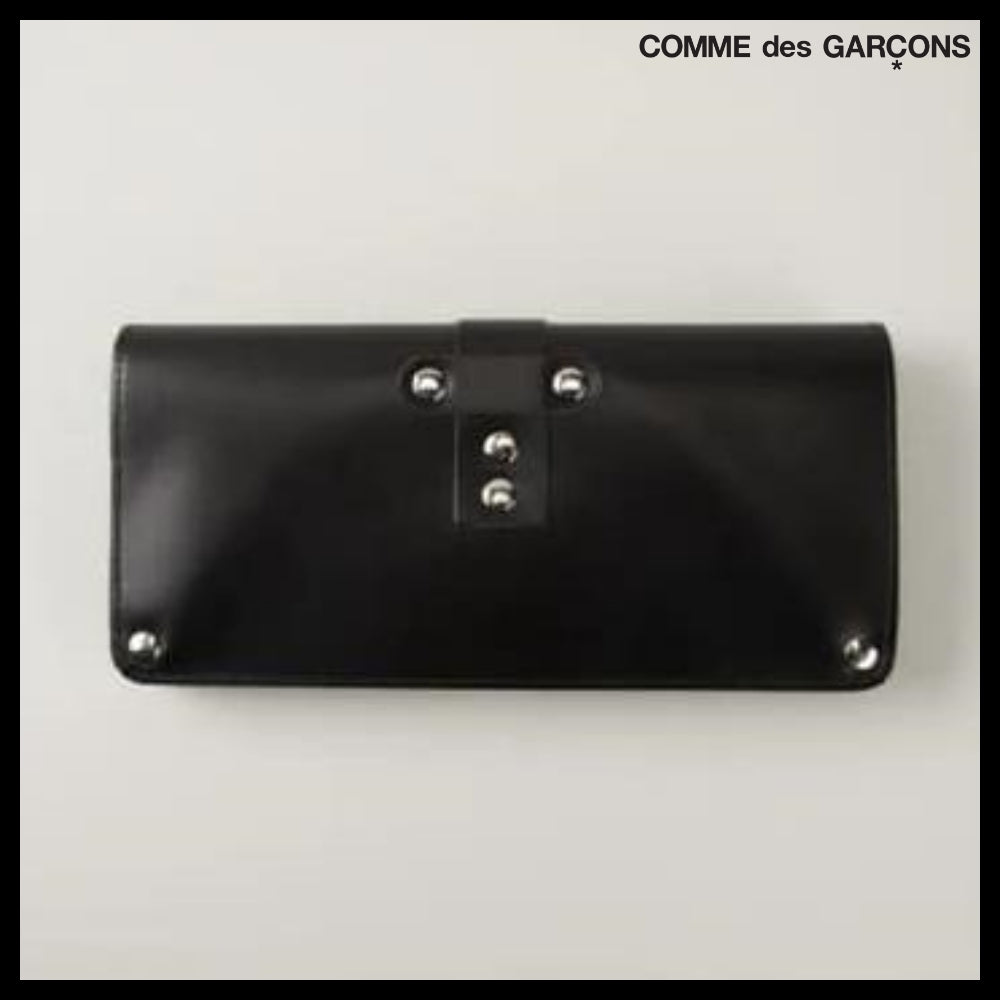 【COMME des GARCONS】Buckle D Leather Wallet